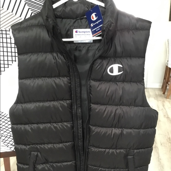 men's champion puffer vest
